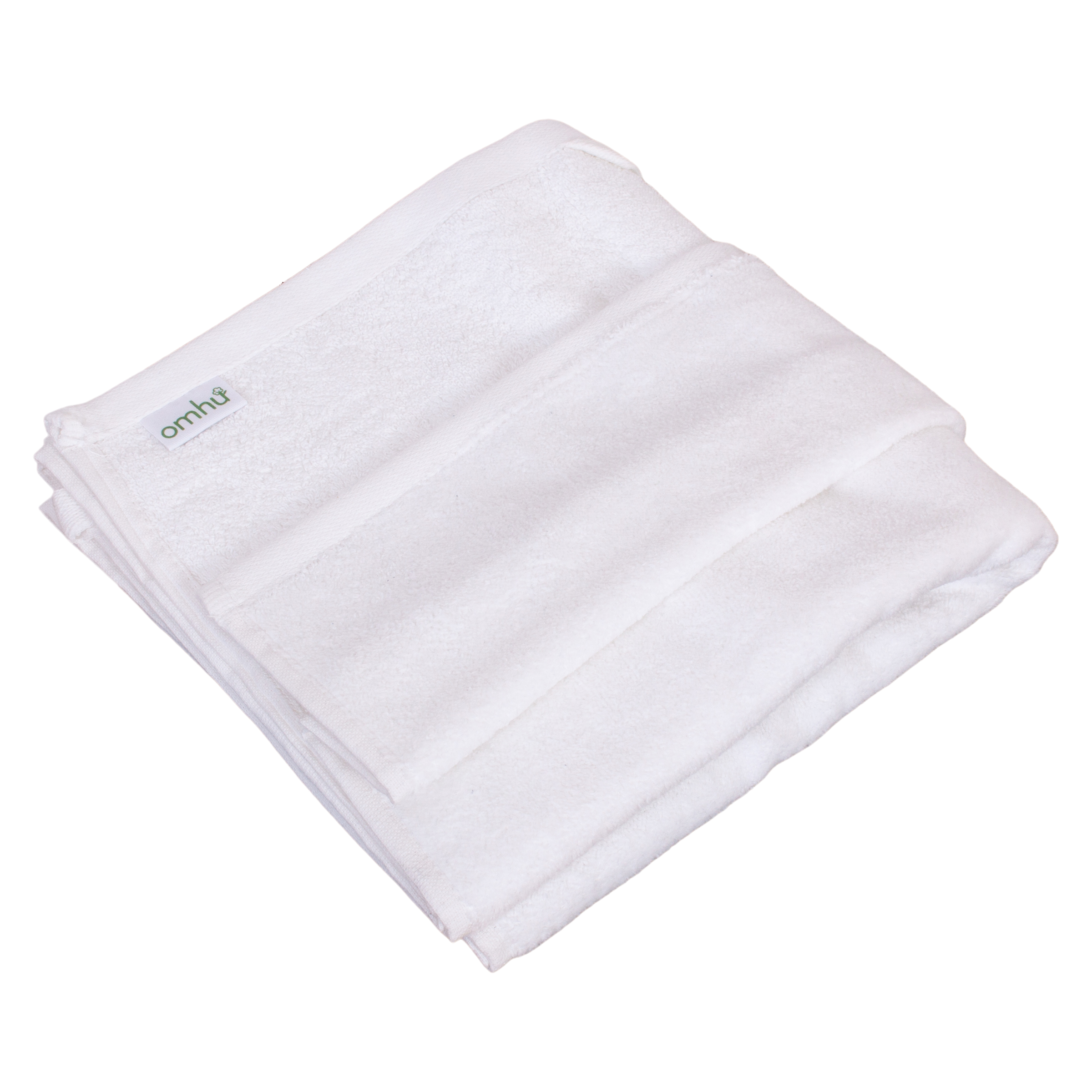 Frotté / Velour Håndklæde - Hvid