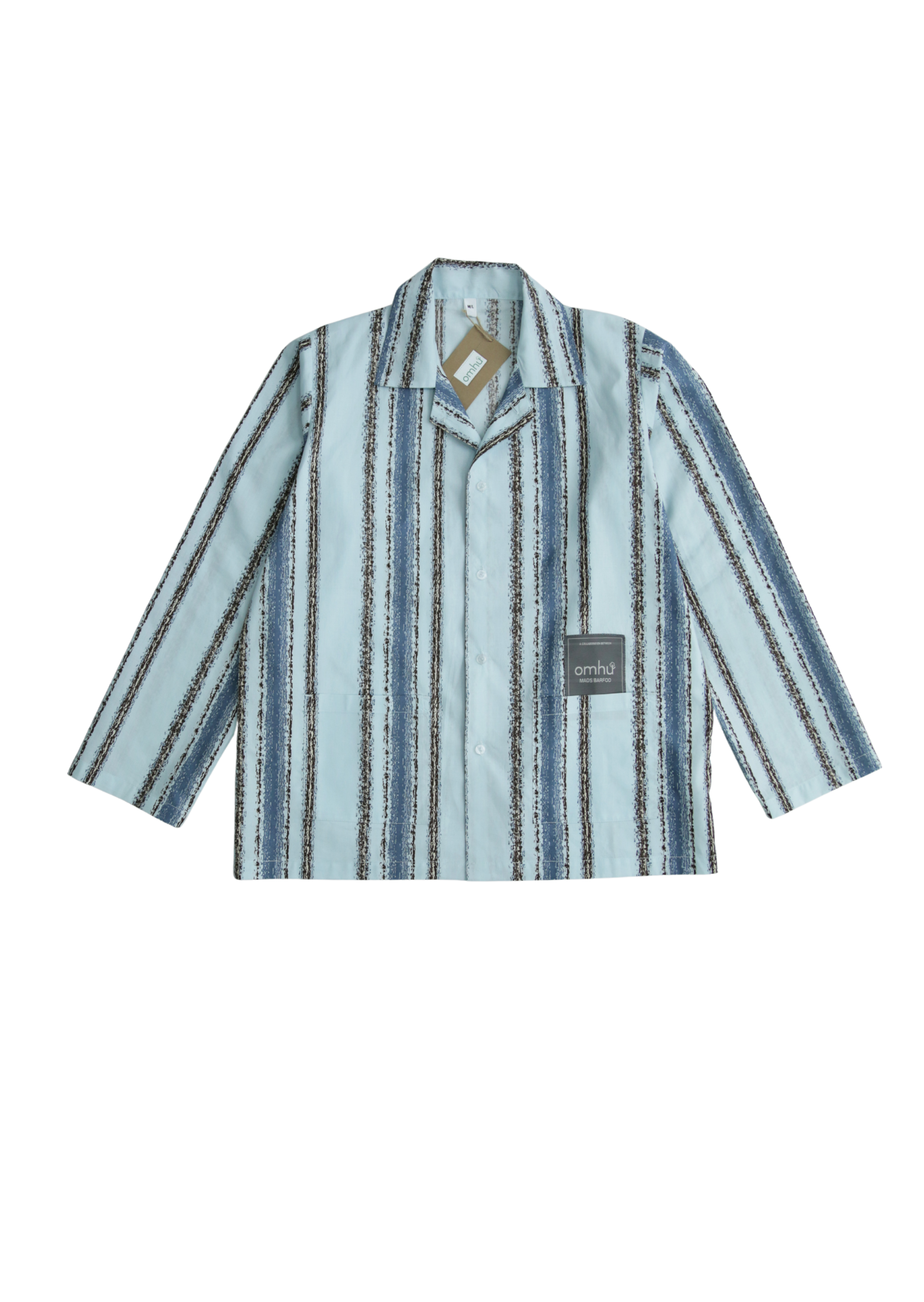 omhu x Mads Barfod, Slumber skjorte - Aqua